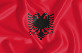 Vlag Albanië
