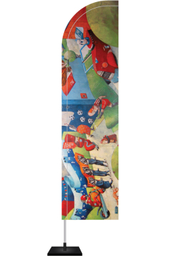 Standaard Beachvlag